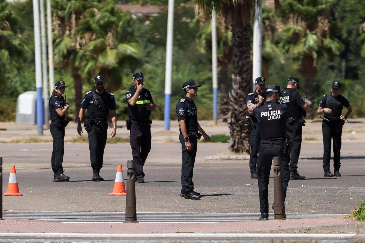 Policía Local de Mérida, controles rutinarios.