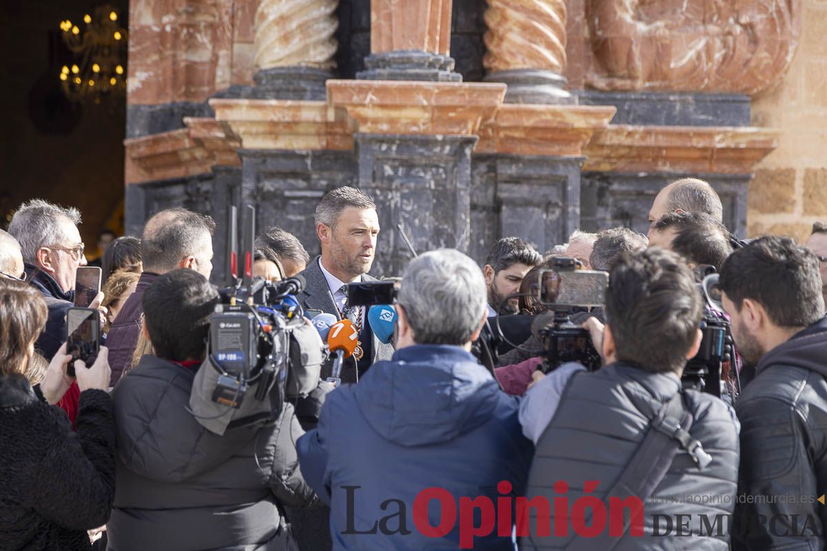 Clausura Año Jubilar de Caravaca (recepción de invitados)