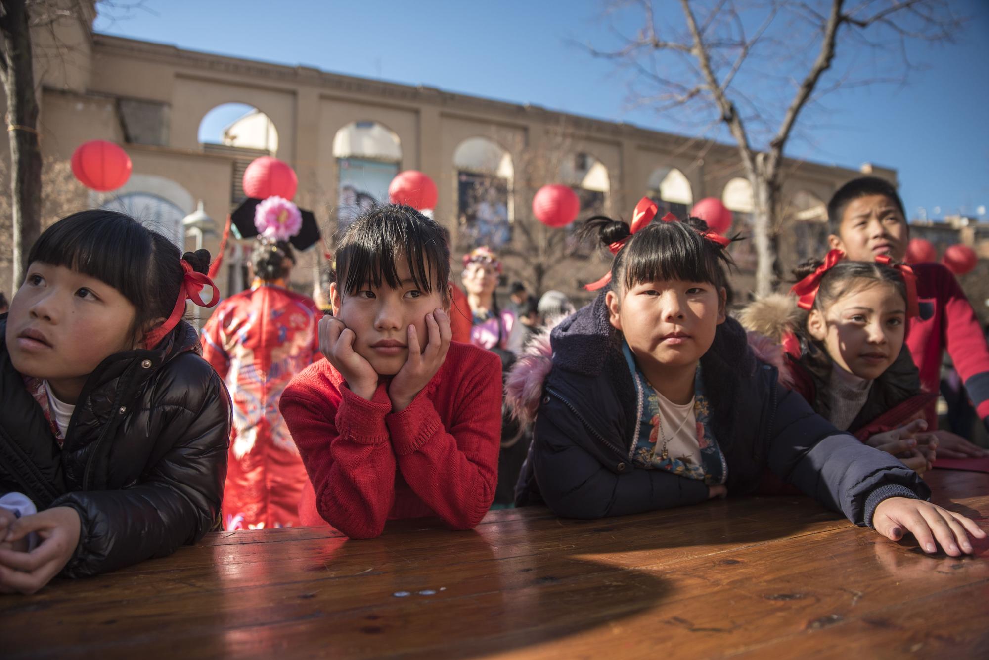 Celebració de l'Any Nou Xinès a la plaça de Sant Domènec de Manresa