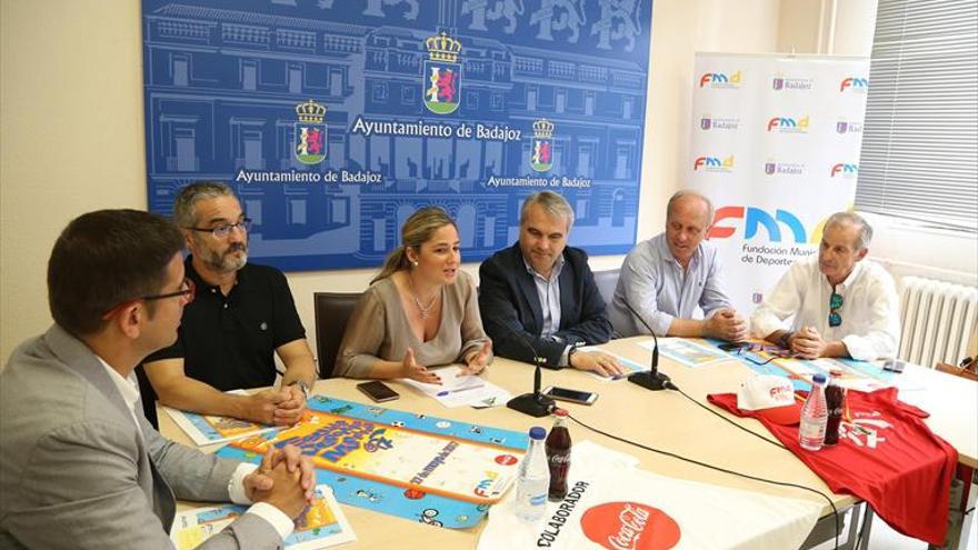 Casi 5.500 niños han pasado por las escuelas deportivas de Badajoz este curso