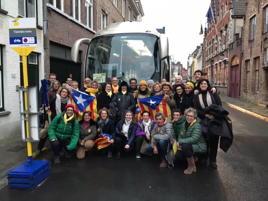 Manifestació independentista a Brussel·les