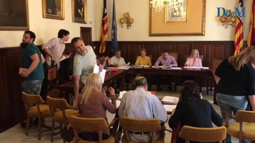 Alternativa y El Pi de Santanyí abandonan el pleno con duras críticas al alcalde Galmés
