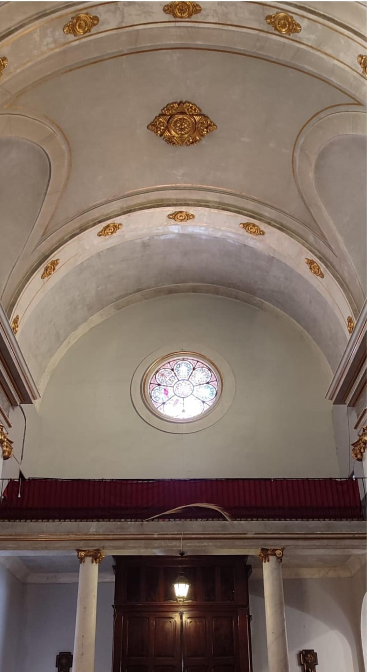 Espacio de Sant Roc en el que se ubicará el retablo.