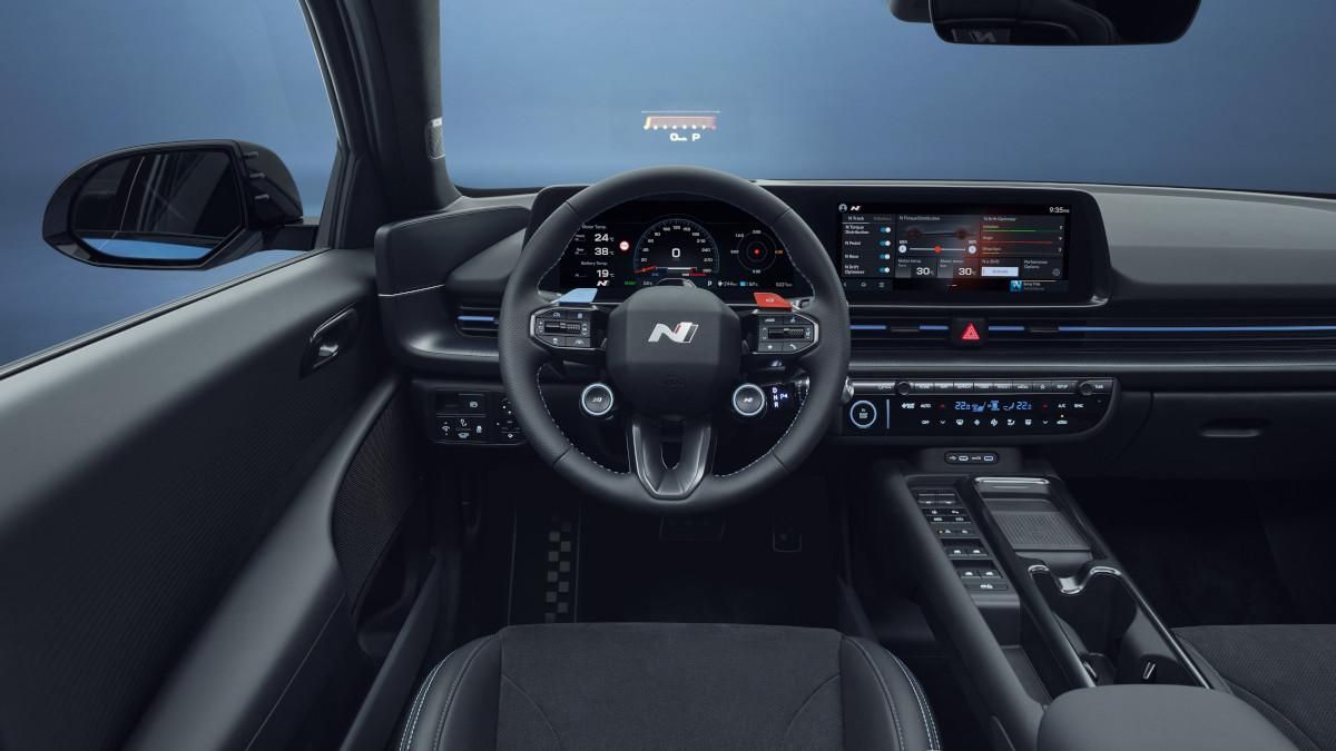 Interior del Hyundai Ioniq 6 N