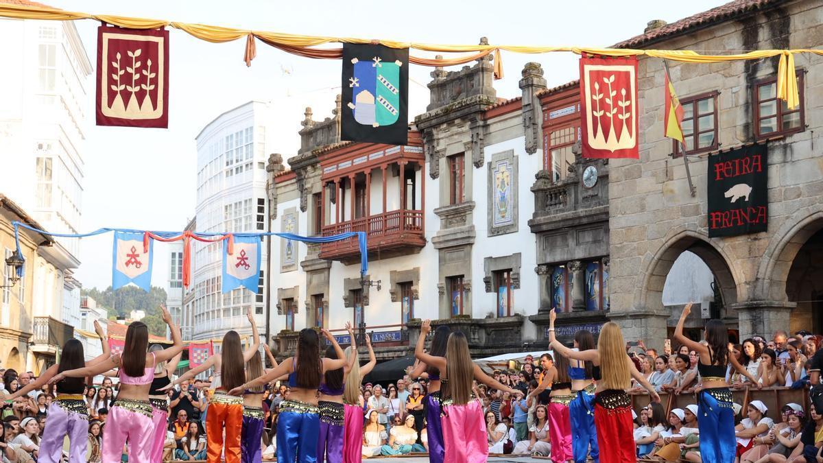 Betanzos vibra con la llegada de los moros y la revolución irmandiña