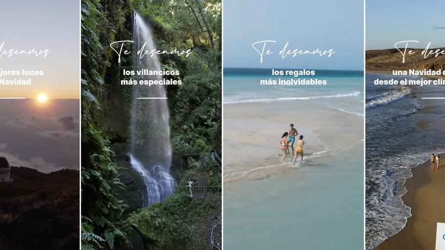 Imagen de la campaña de promoción de Turismo de Canarias.