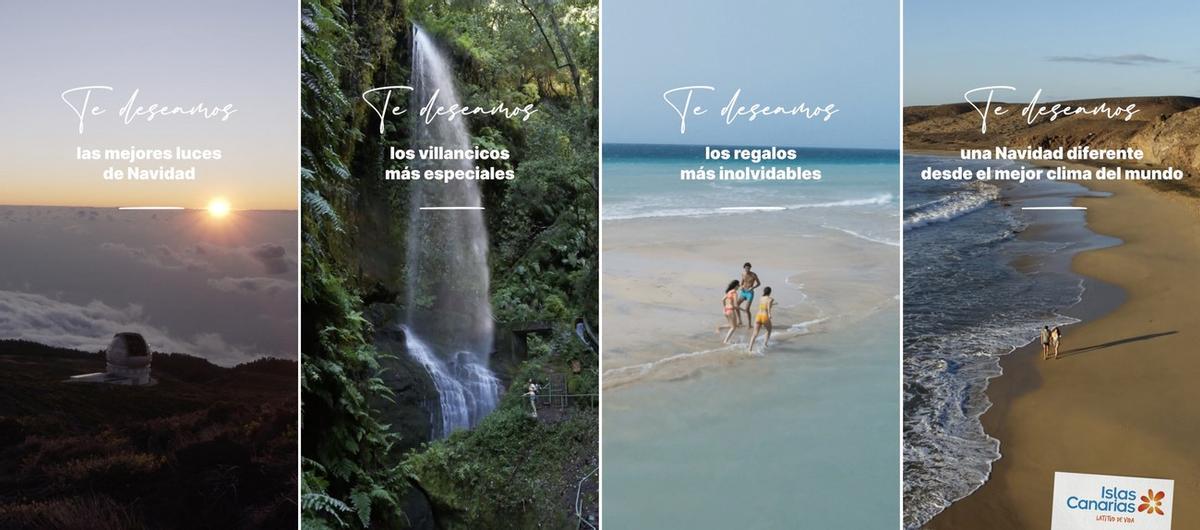 Imagen de la campaña de promoción de Turismo de Canarias.