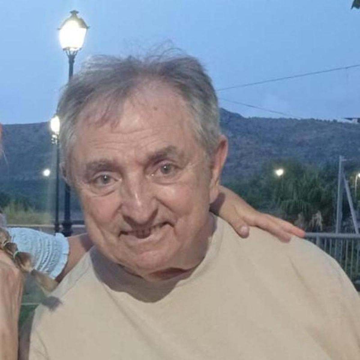 Foto difundida de Francisco Javier Basterra, el anciano de la Pobla Llarga desaparecido en Ciudad Real.