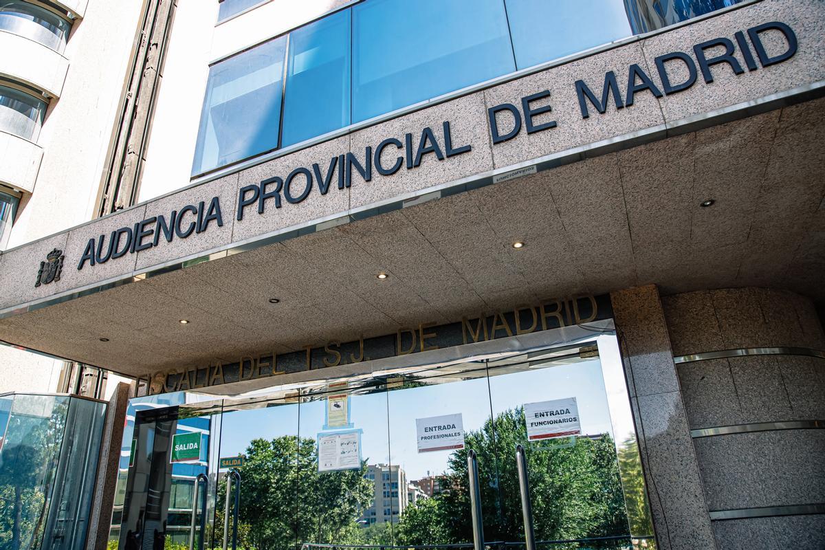 La Audiencia Provincial de Madrid.