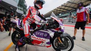 Jorge Martin, en el circuito de Sepang