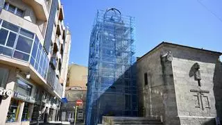 Marín completa la rehabilitación del Templo Viejo con la mejora de la Torre do Reloxo