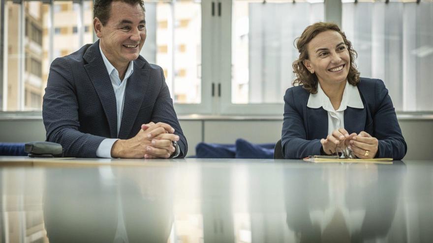 Andrés Martínez y Olivia Delgado. |