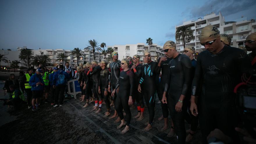 Willhelm Hirsch y Laura Gómez se llevan el Ibiza Half Triatlón