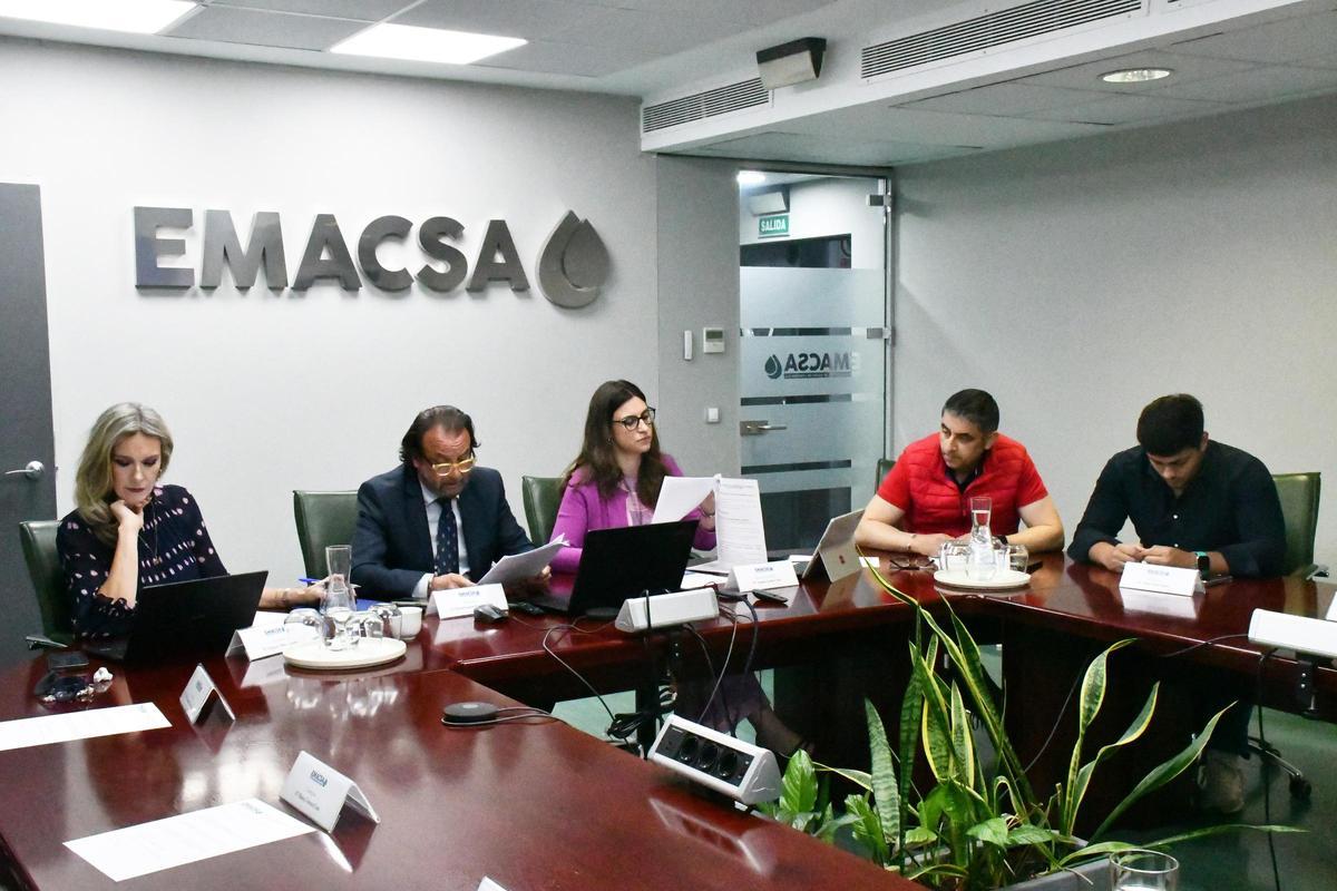 Consejo de administración de Emacsa.