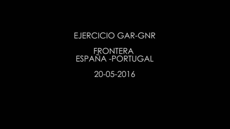 Ejercicio antiterrorista en la frontera de Portugal y Extremadura