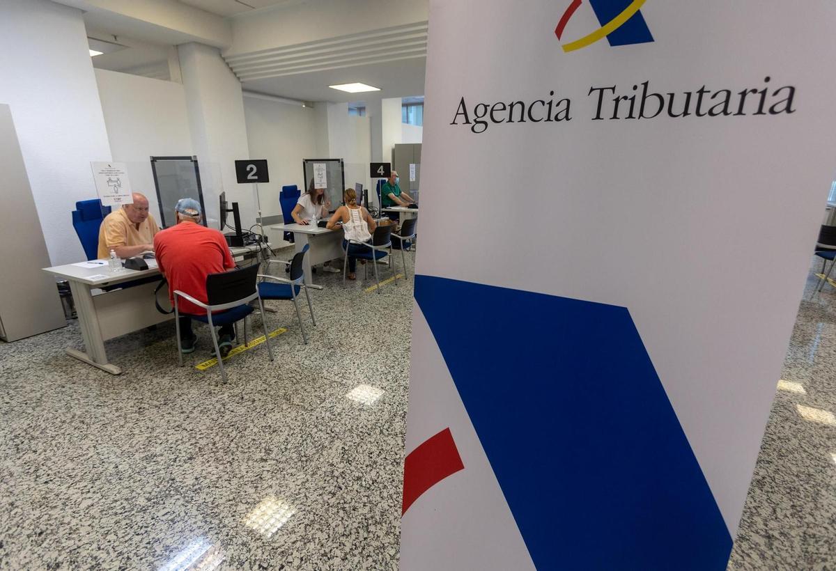 Sede de una de las delegaciones de la Agencia Tributaria en la provincia de Alicante, en una imagen de archivo