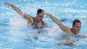 Mireia i Dennis, plata mundial