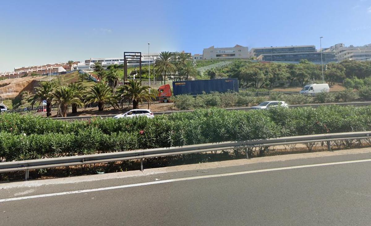 Vista del parque de La Minilla.