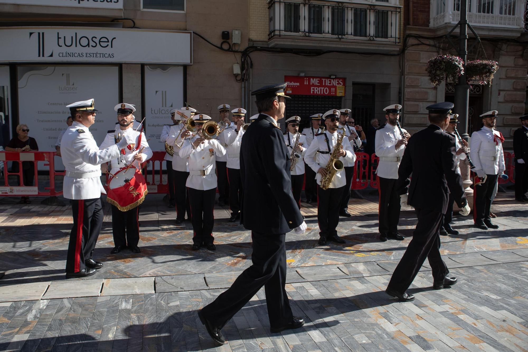 La Policía conmemora en Cartagena el día de los Ángeles Custodios