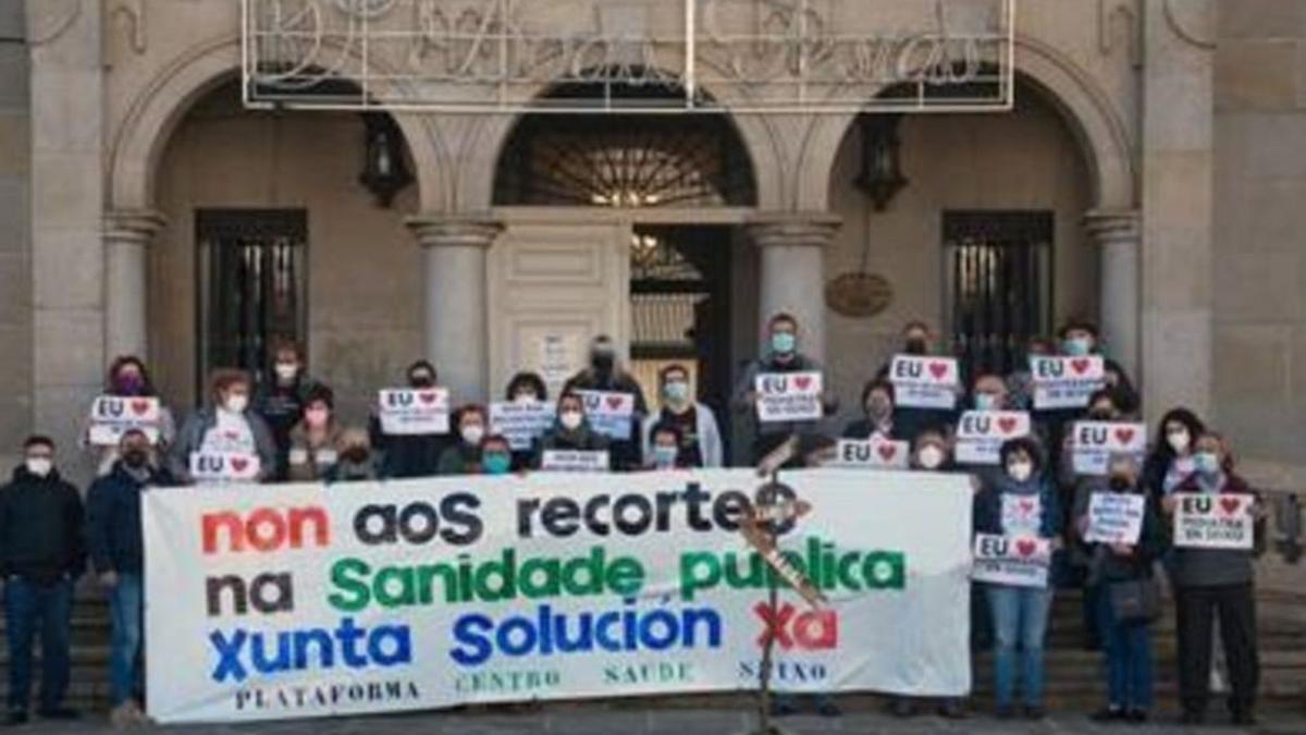 Nueva protesta por los recortes en el centro de salud de Seixo | FDV