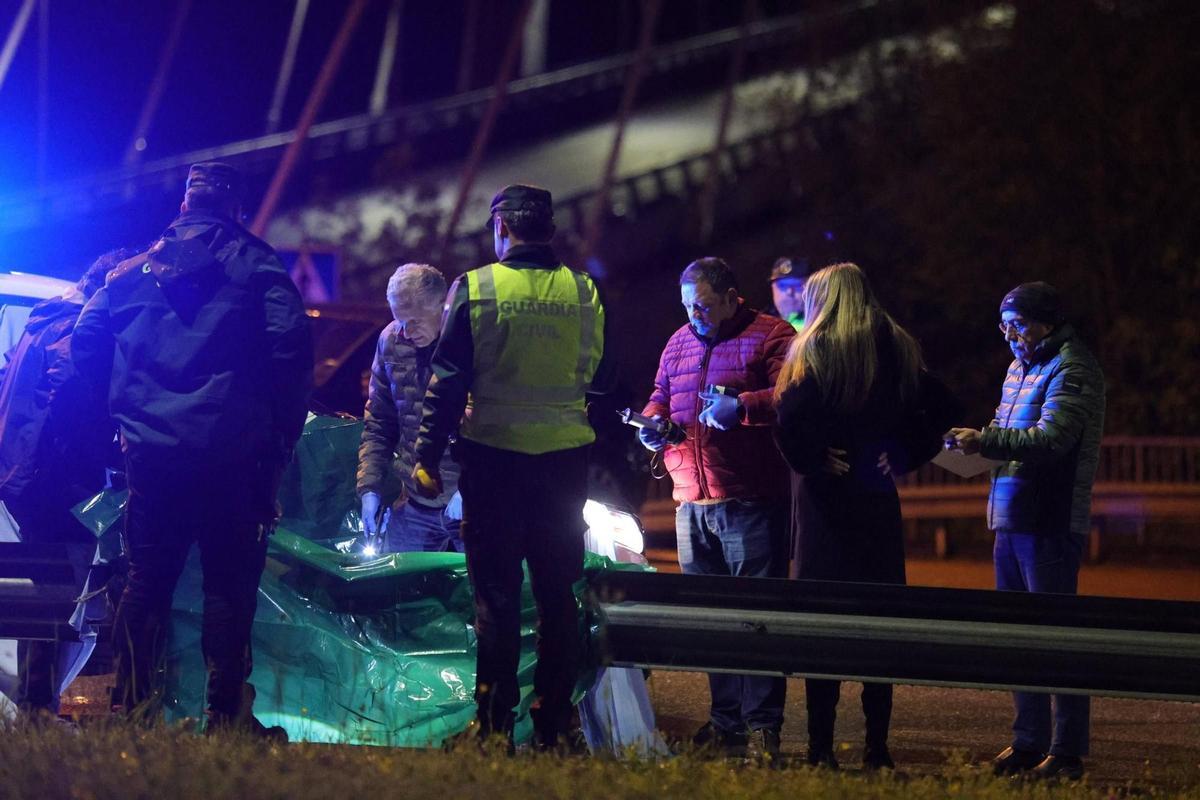 Suceso en Ribera de Arriba: corta la cabeza a su padre y la deja en una rotonda.