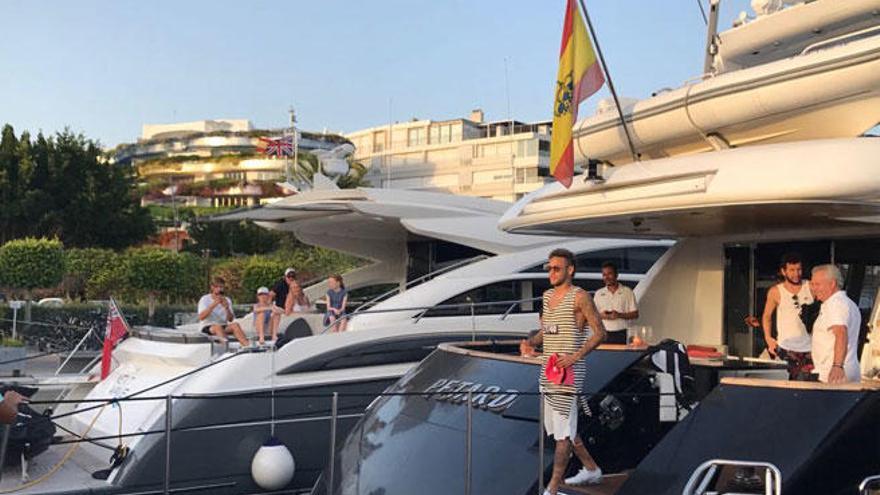 Neymar, en Ibiza
