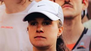 María La Chica, en la línea de salida del Chianti Trail