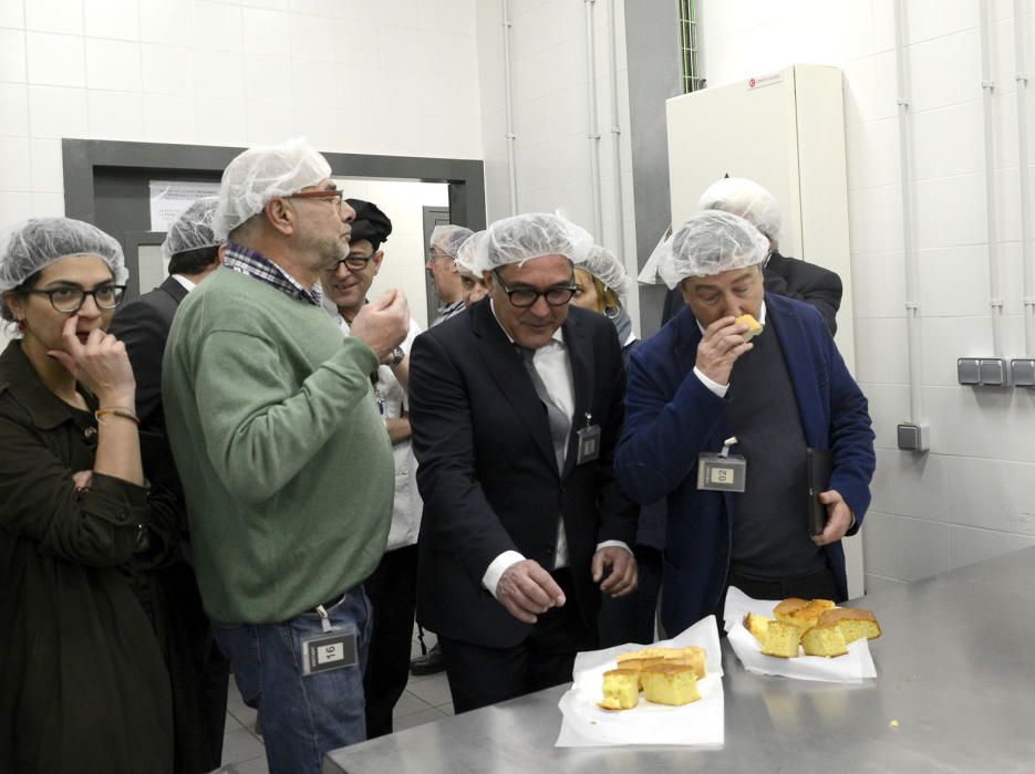 Joan Roca visita la presó de Puig de les Basses