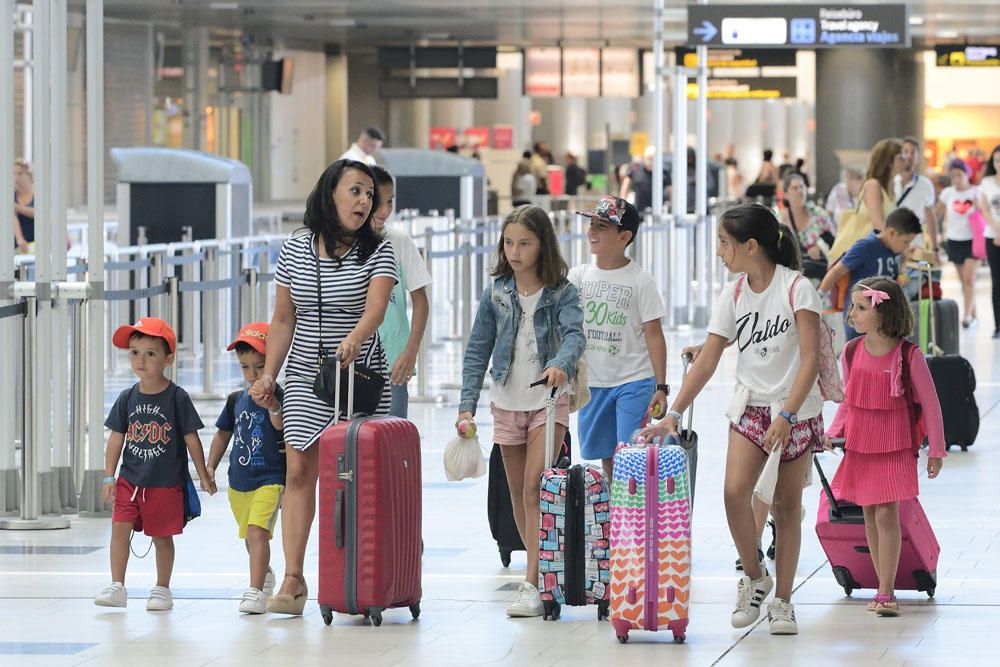 Llegadas y salidas de vacaciones en Gran Canaria