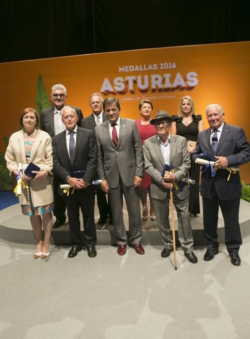 Entrega de las medallas de Asturias