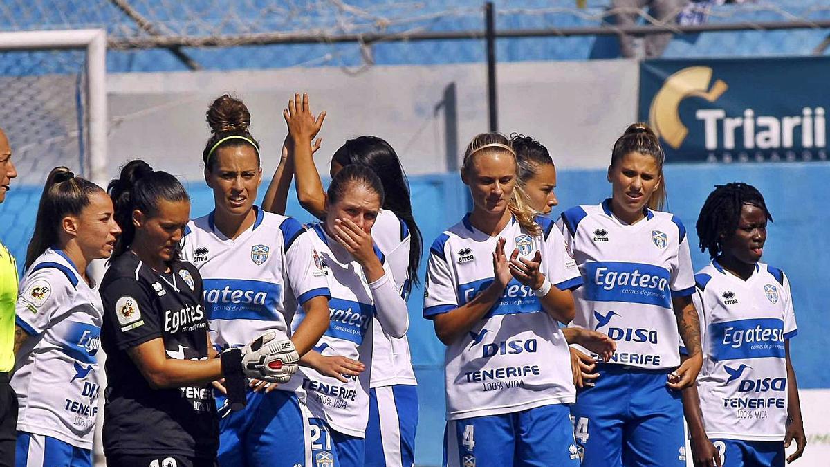 El de hoy ante el Rayo Vallecano podría ser el último partido de la UDG Tenerife en el municipal de La Palmera.