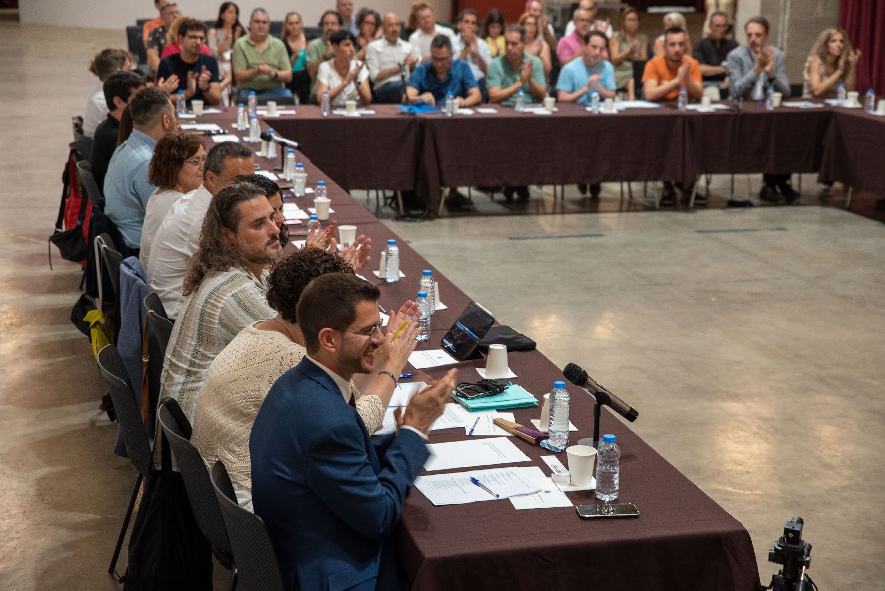 Totes les imatges de la constitució del Consell Comarcal del Bages