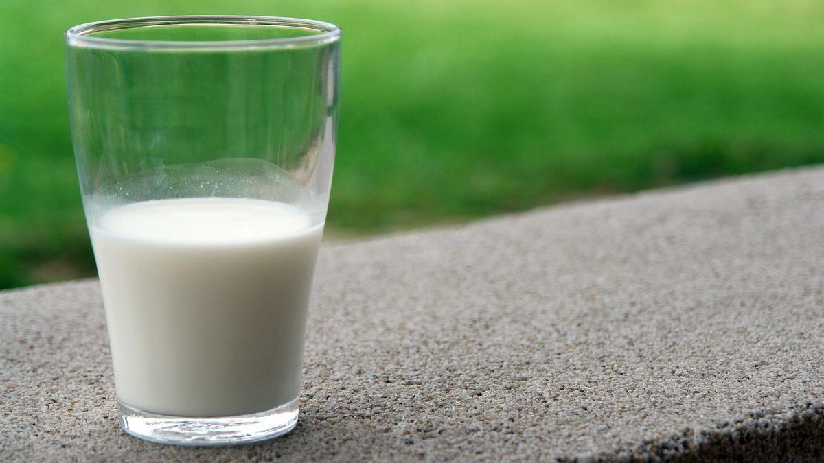 Un vas de llet