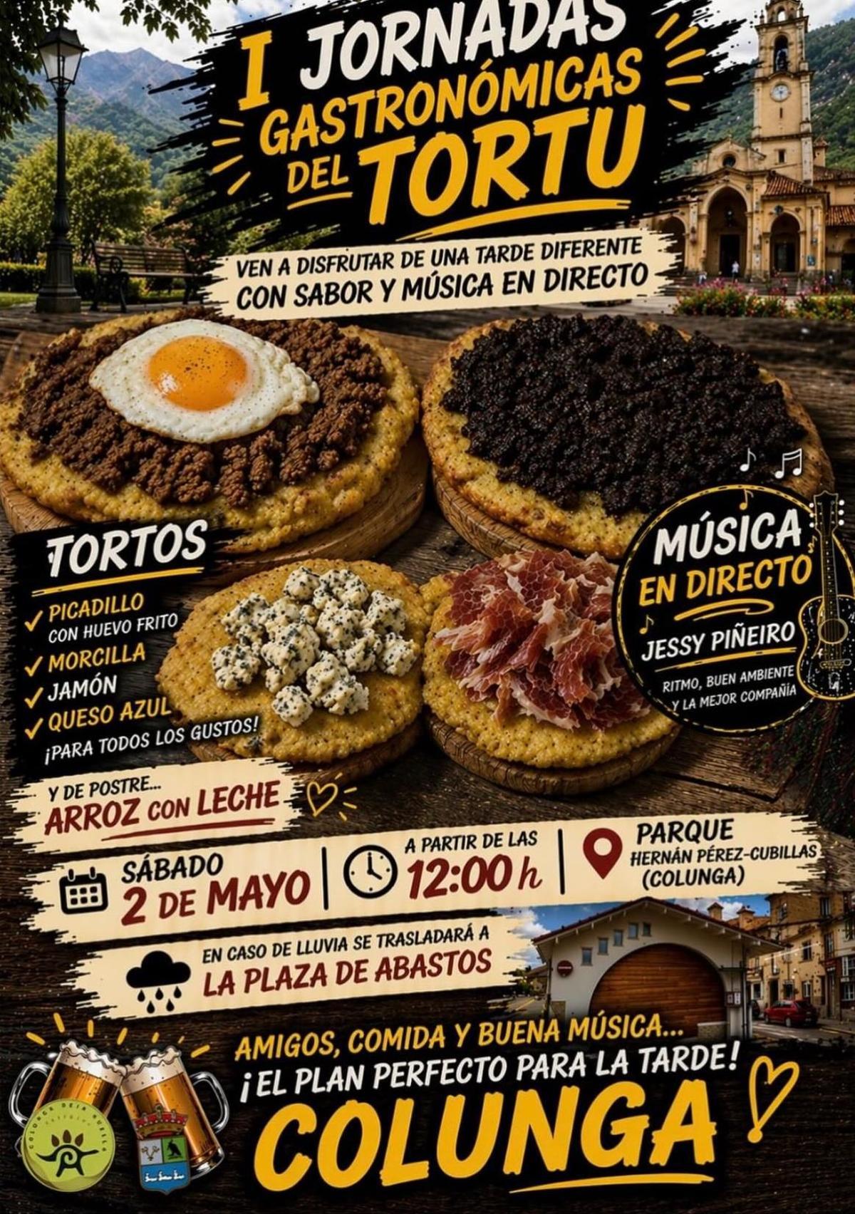 Cartel de las I Jornadas del tortu