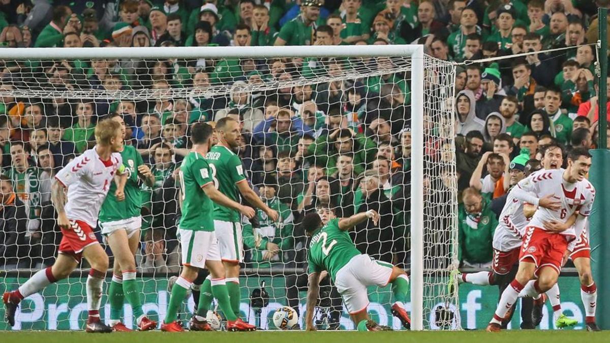 Dinamarca igualó con un gol de rebote... Y a partir de ahí llegó la exhibición