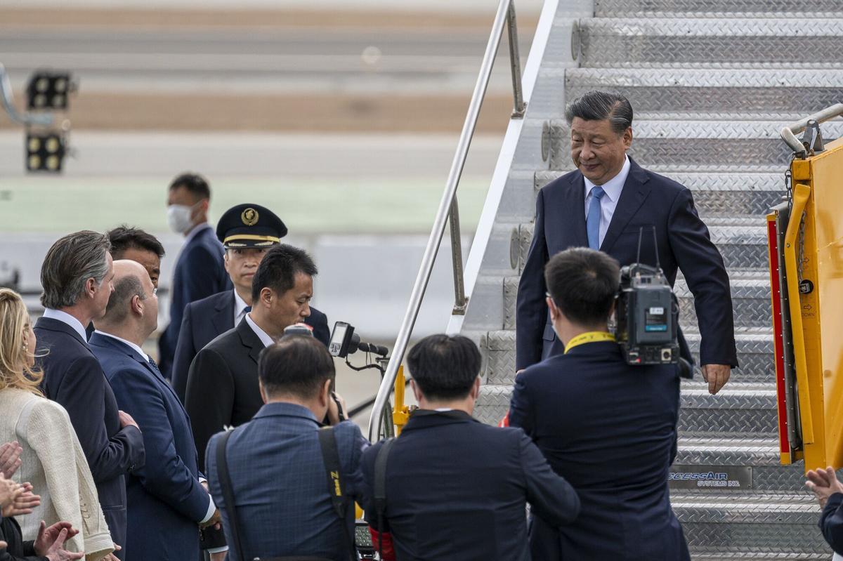 Xi Jinping llega a San Francisco para reunirse con Biden