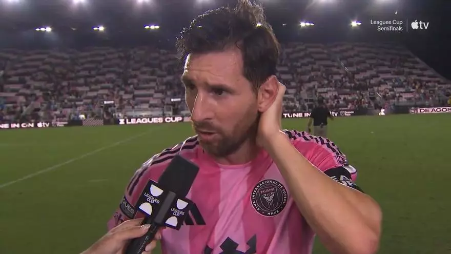 Messi regresó de lesión para llevar al Inter Miami a la final de la Leagues Cup