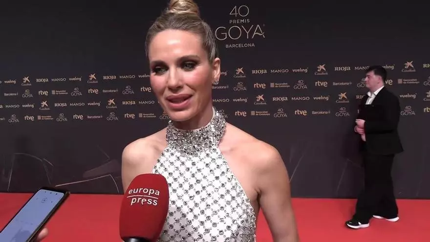 Vanesa Romero acude a los Goya acompañada de su nuevo novio y confirma que está enamorada