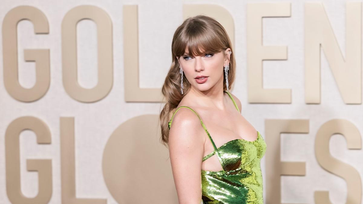 Taylor Swift en los Globos de Oro