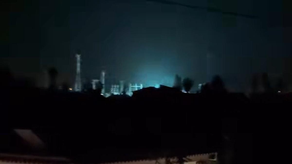 Explosiones en la subestación eléctrica de Oliva
