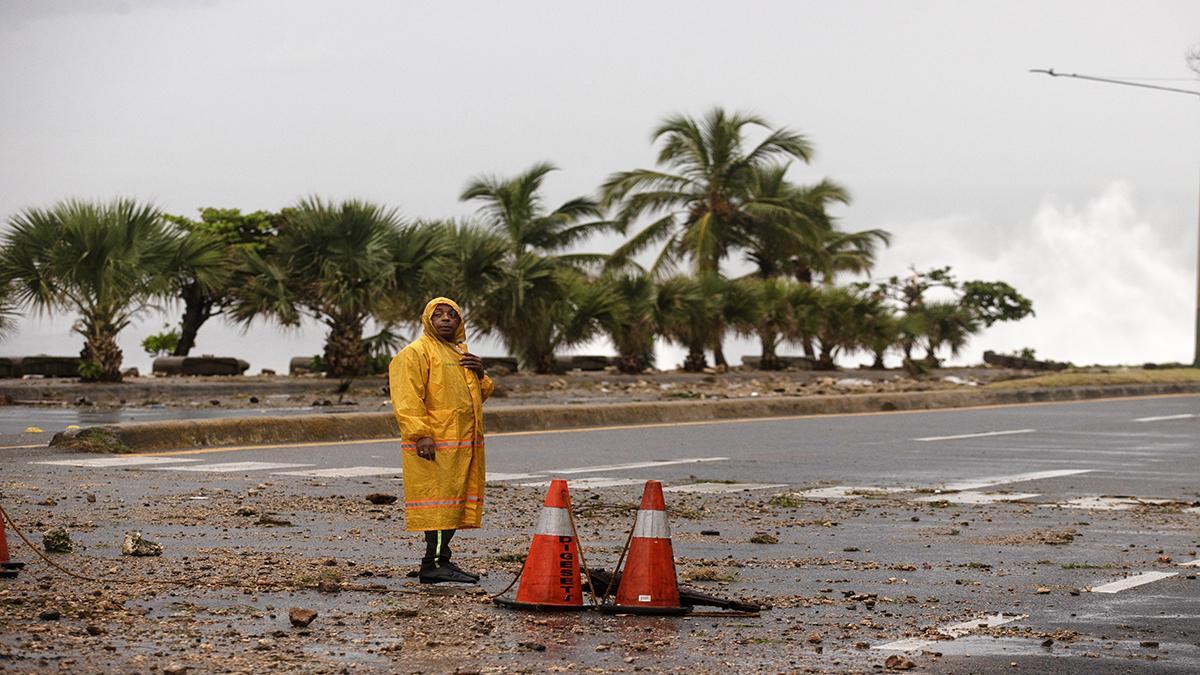 Efectos del paso del huracán Beryl por la República Dominicana