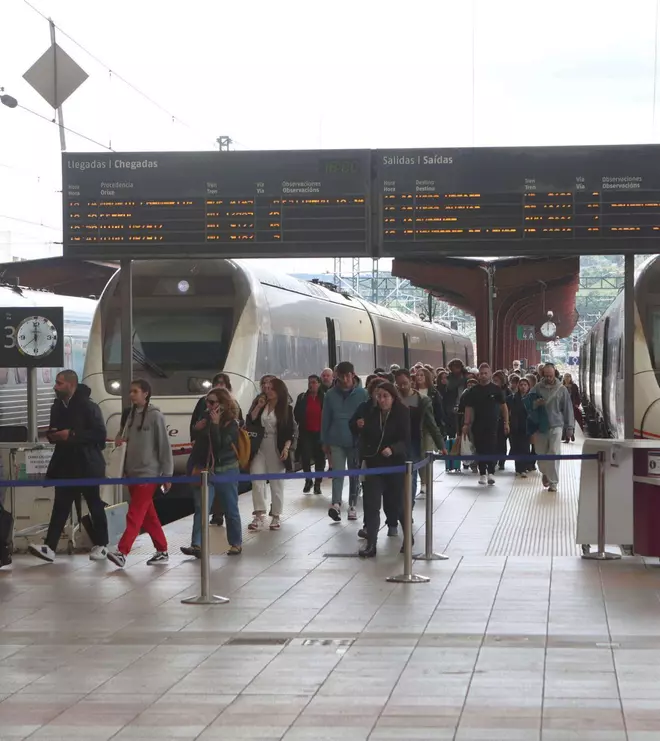 La estación de San Cristóbal marca su récord de viajeros con un 70% más que en 2019