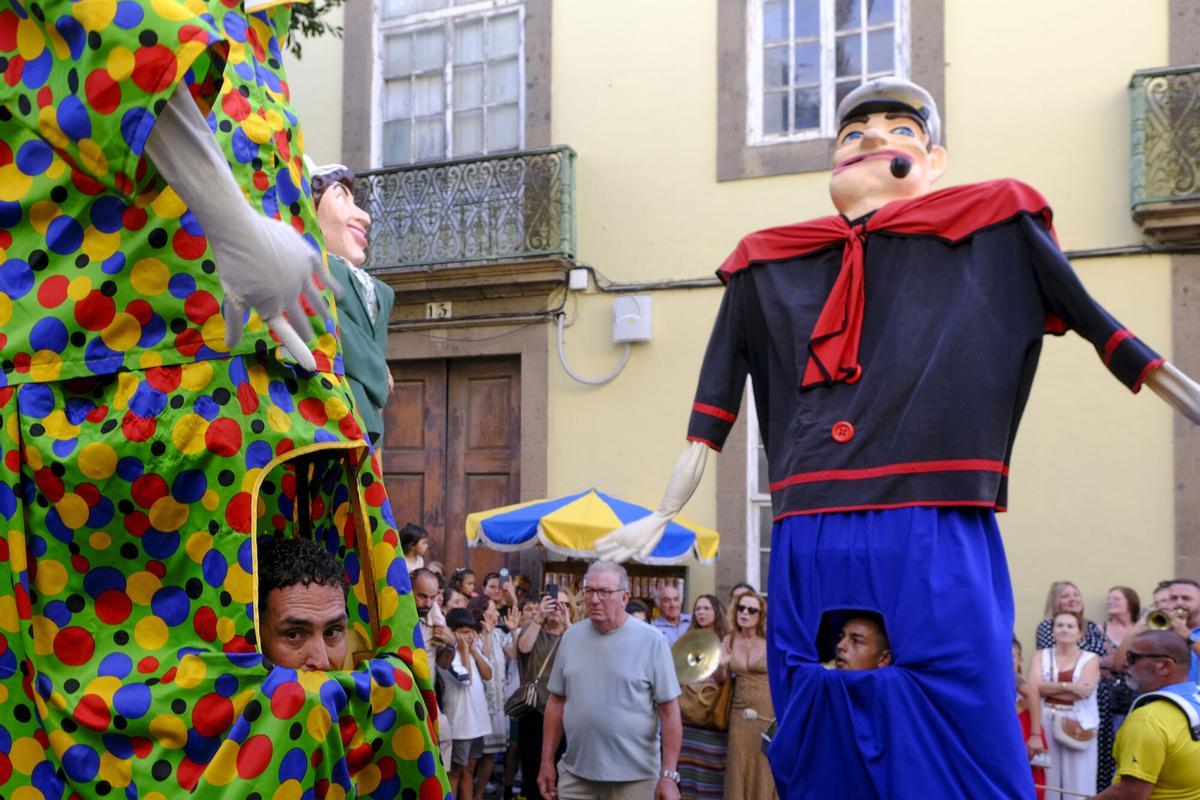 Día principal de las Fiestas de la Virgen de Guía. Batalla de flores