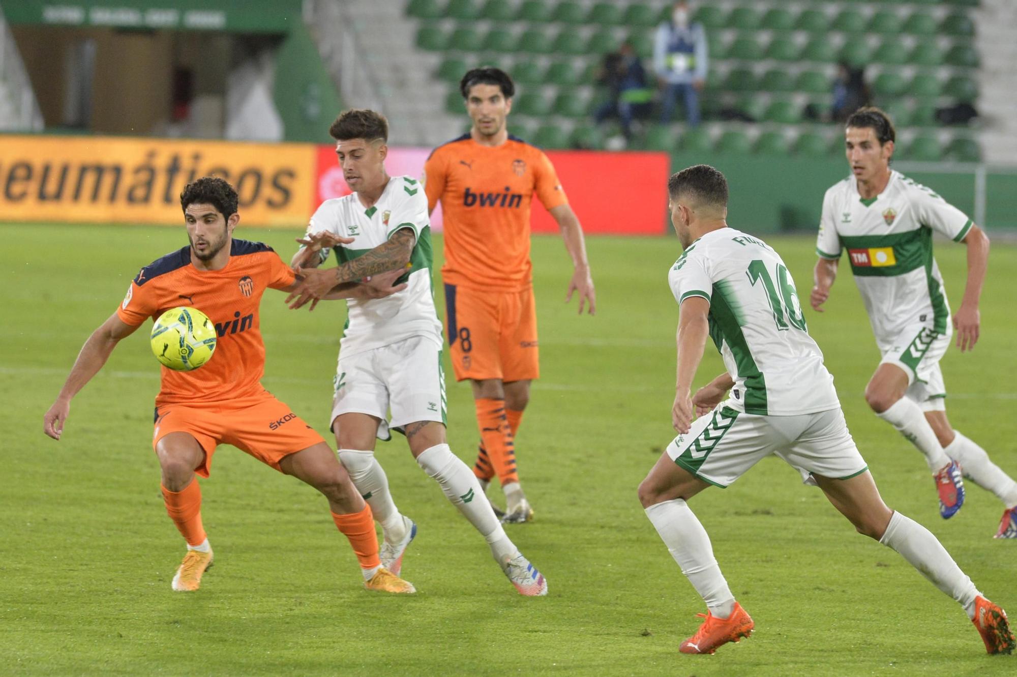 Elche CF - Valencia: Las imágenes del partido