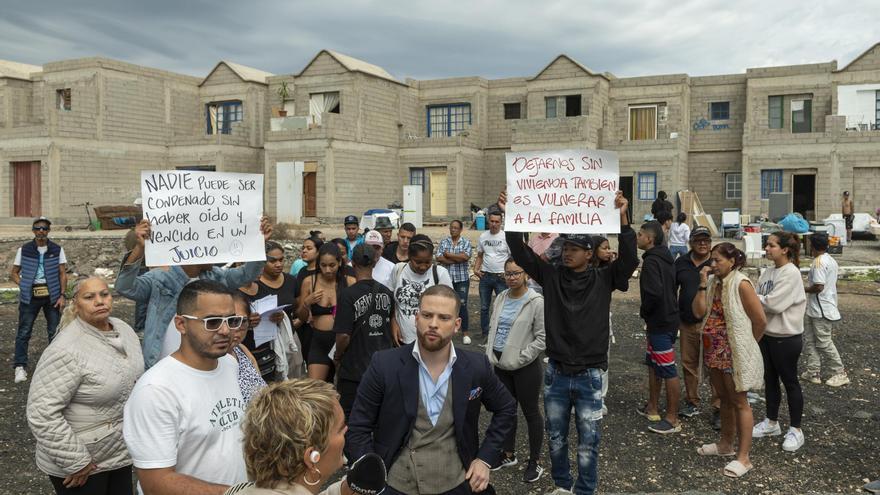 22 de los okupas desalojados en Playa Blanca rechazaron ser realojados en Máguez