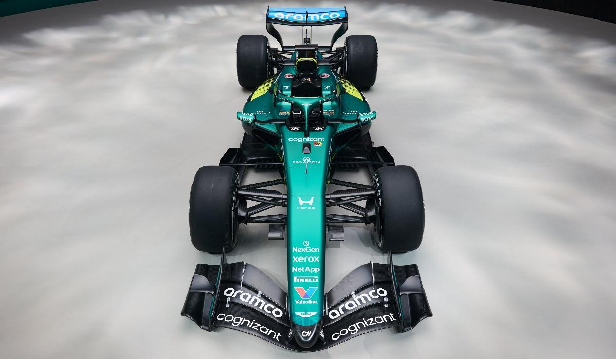 Así luce el coche de Alonso para la temporada 2026, el primero diseñado por Adrian Newey