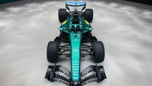 Así luce el coche de Alonso para la temporada 2026, el primero diseñado por Adrian Newey.