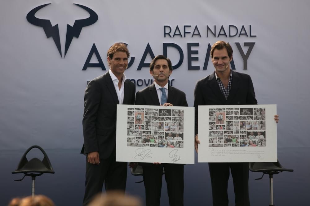 Nadal weiht seine Tennis-Akademie ein