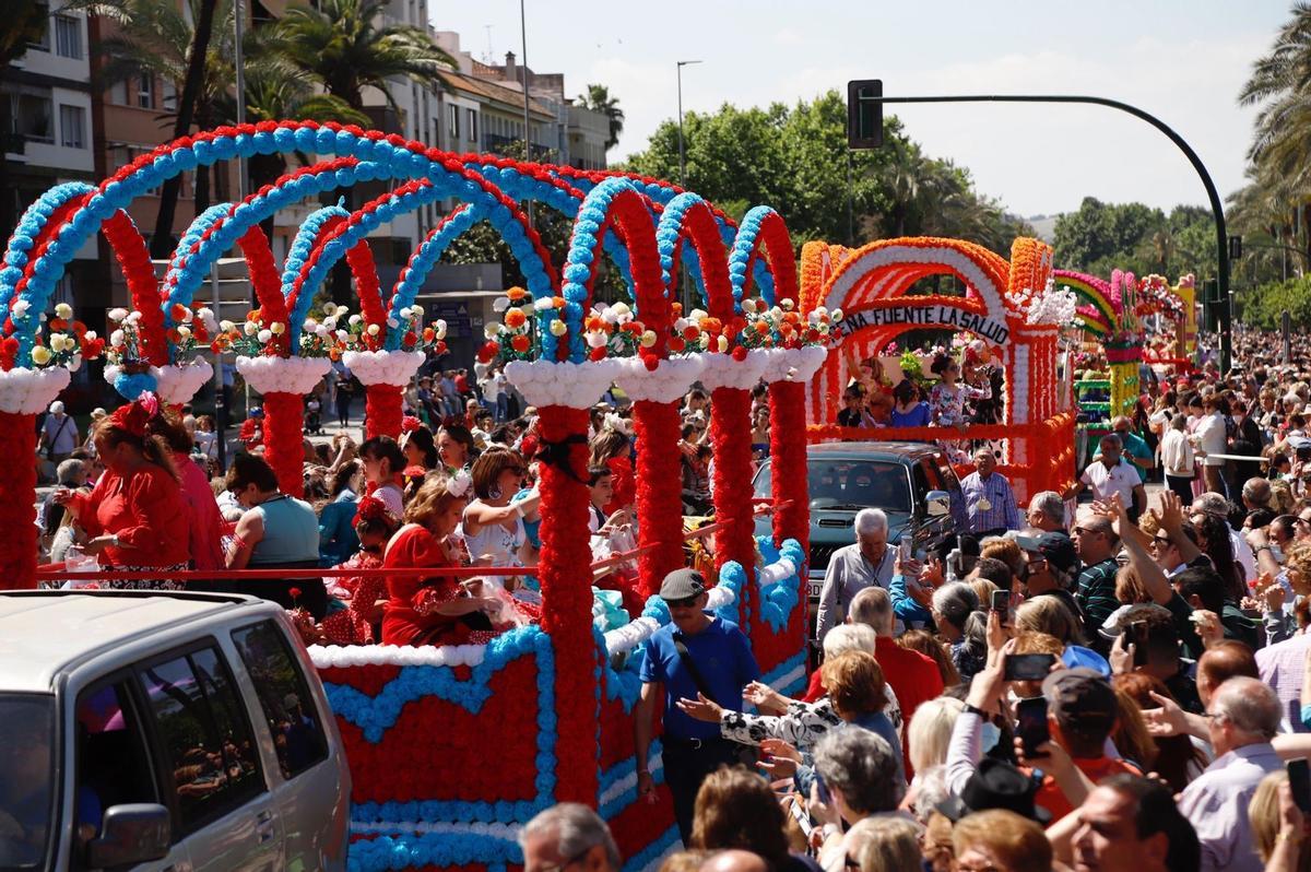 Celebración de la Batalla de las Flores en 2022.