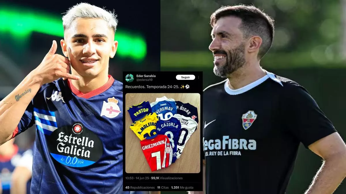 Eder Sarabia no mentía con Yeremay: Su camiseta, un "recuerdo" para guardar siempre